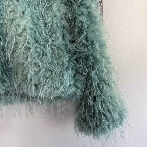 Free people moonlight faux fur jacket - Picture 4 of 8